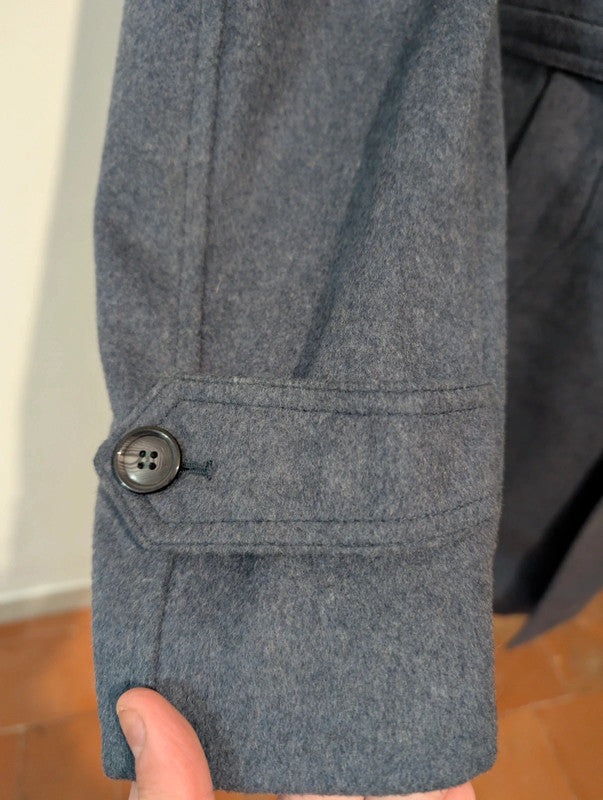 Trenchcoat aus Wolle