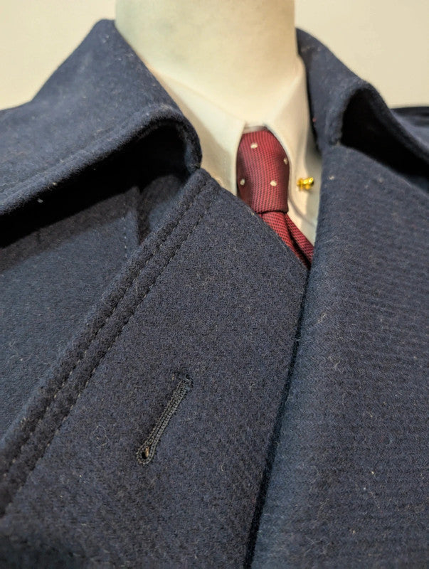 Spectaculaire trench en tweed