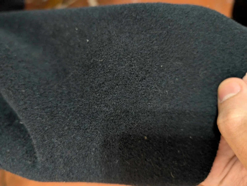 Sympathique manteau croisé en laine