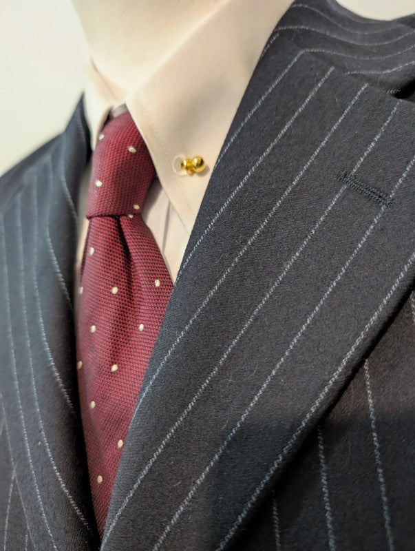 Merveilleux costume chalkstripe en flanelle