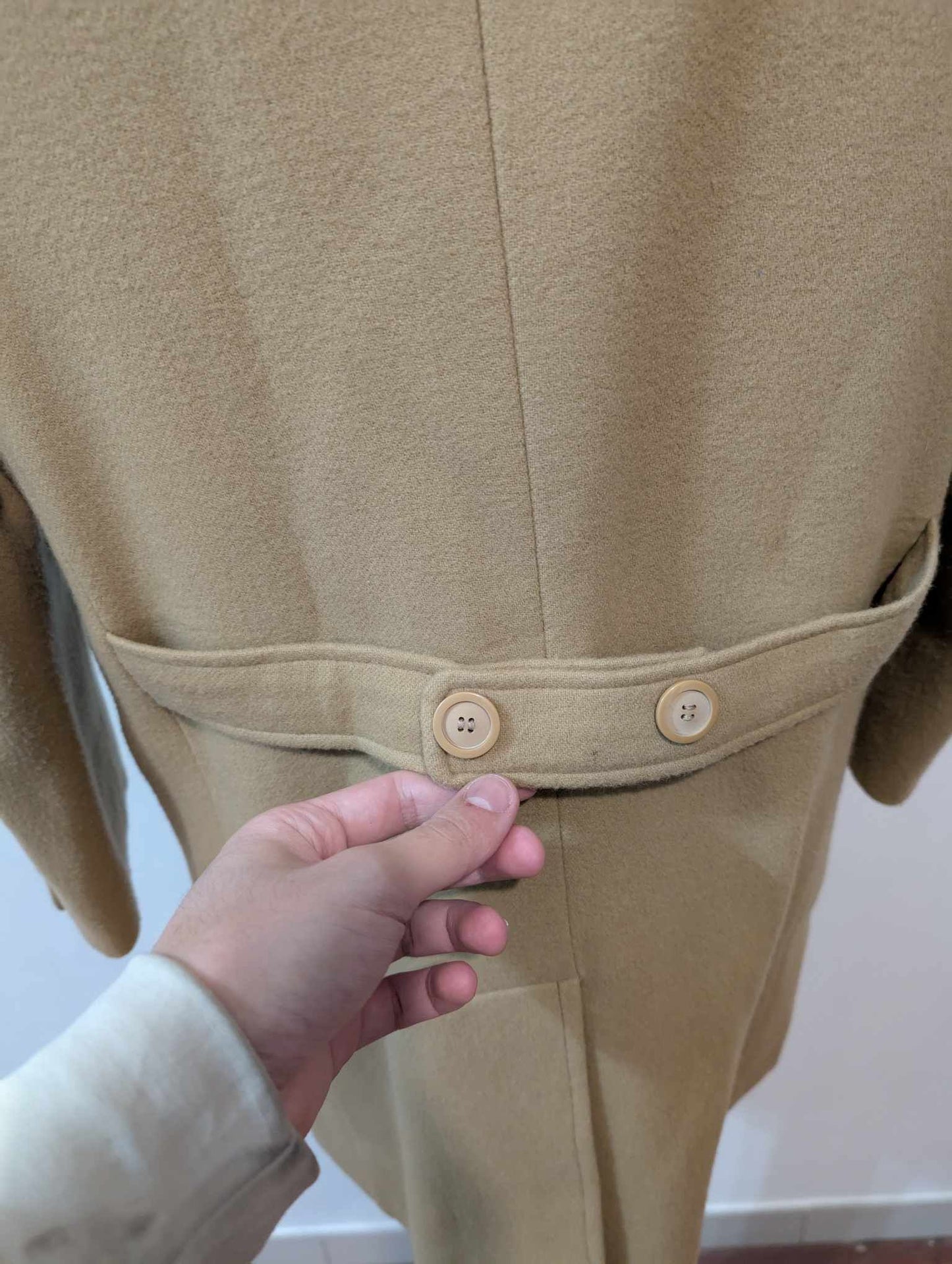 Petit manteau camel en laine