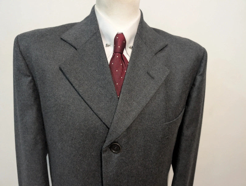 Génial manteau gris en laine