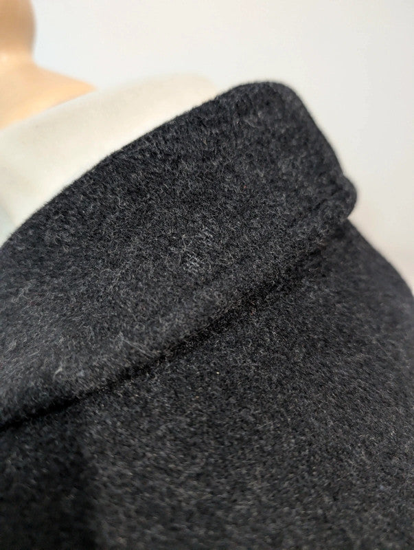 Formidable manteau gris en laine