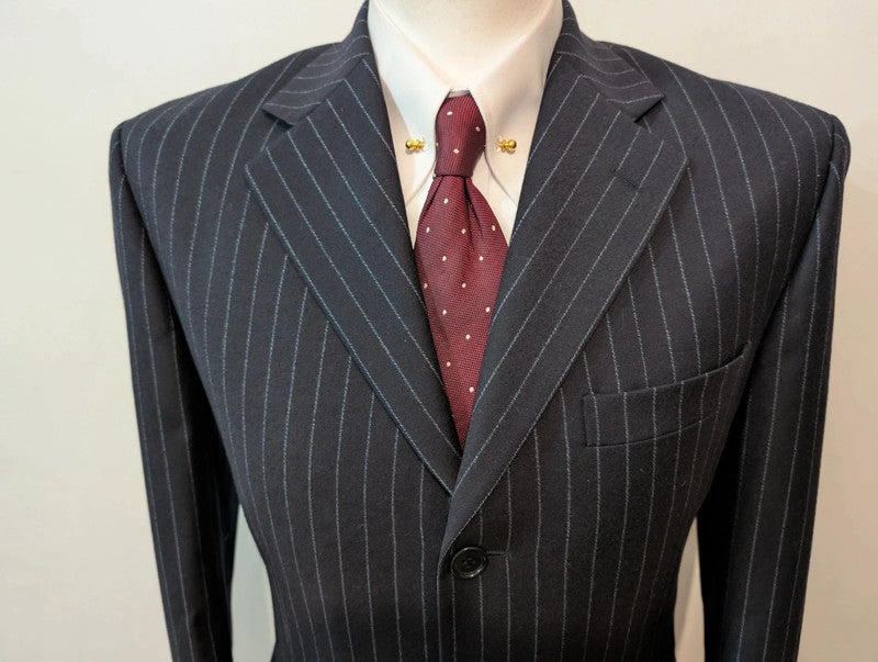 Merveilleux costume chalkstripe en flanelle