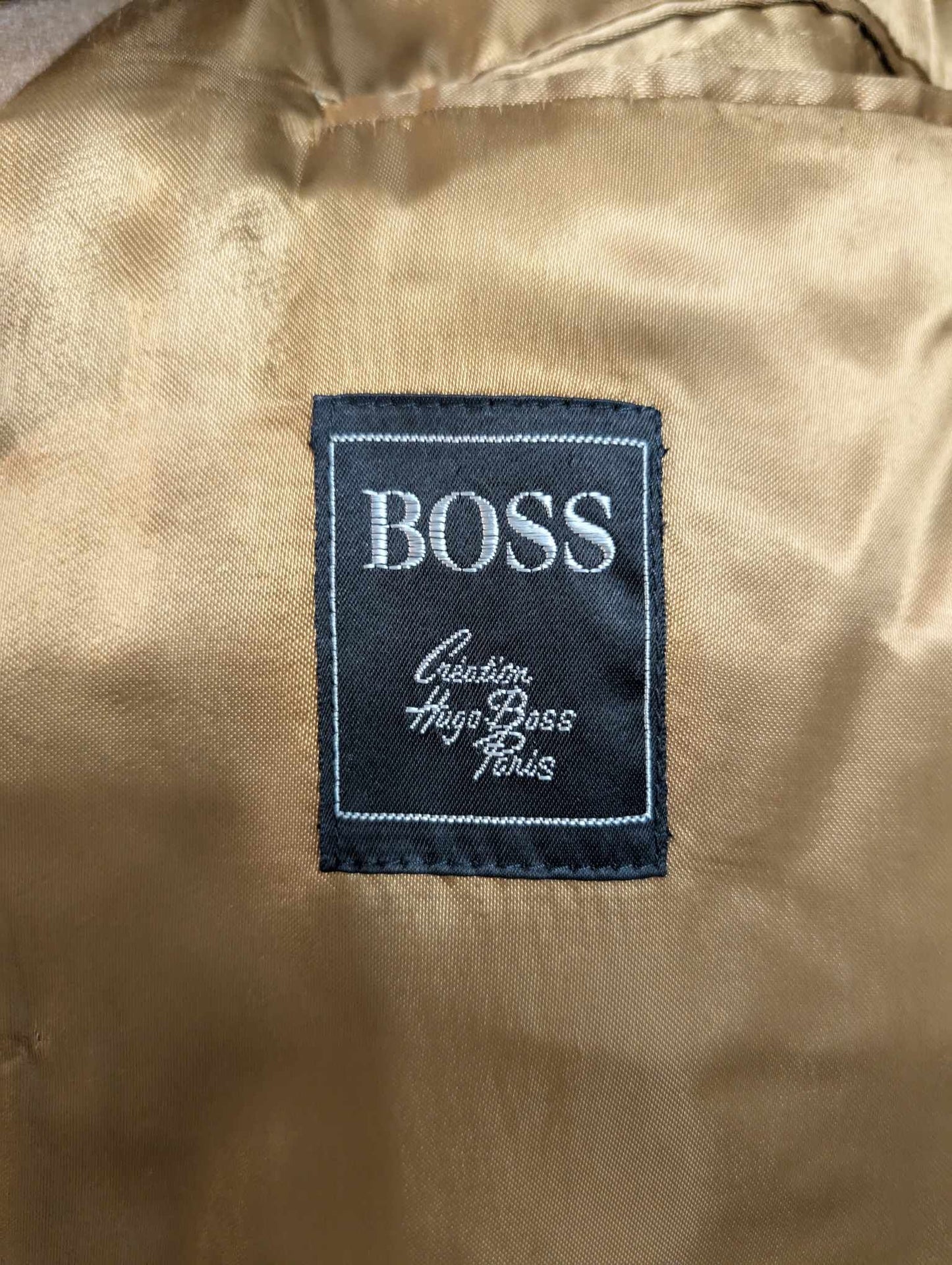 Lumineux manteau croisé camel en laine