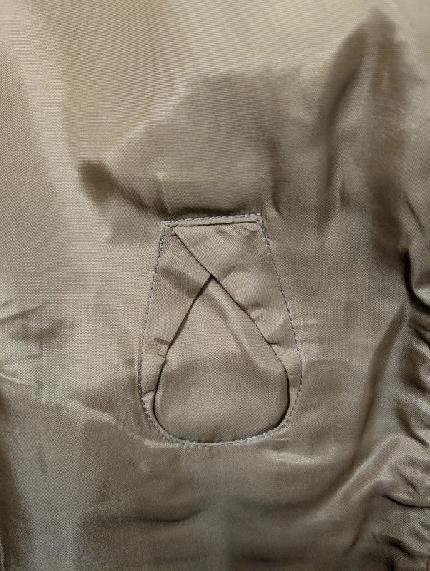 Fabuleuse veste marron camel en laine lourde