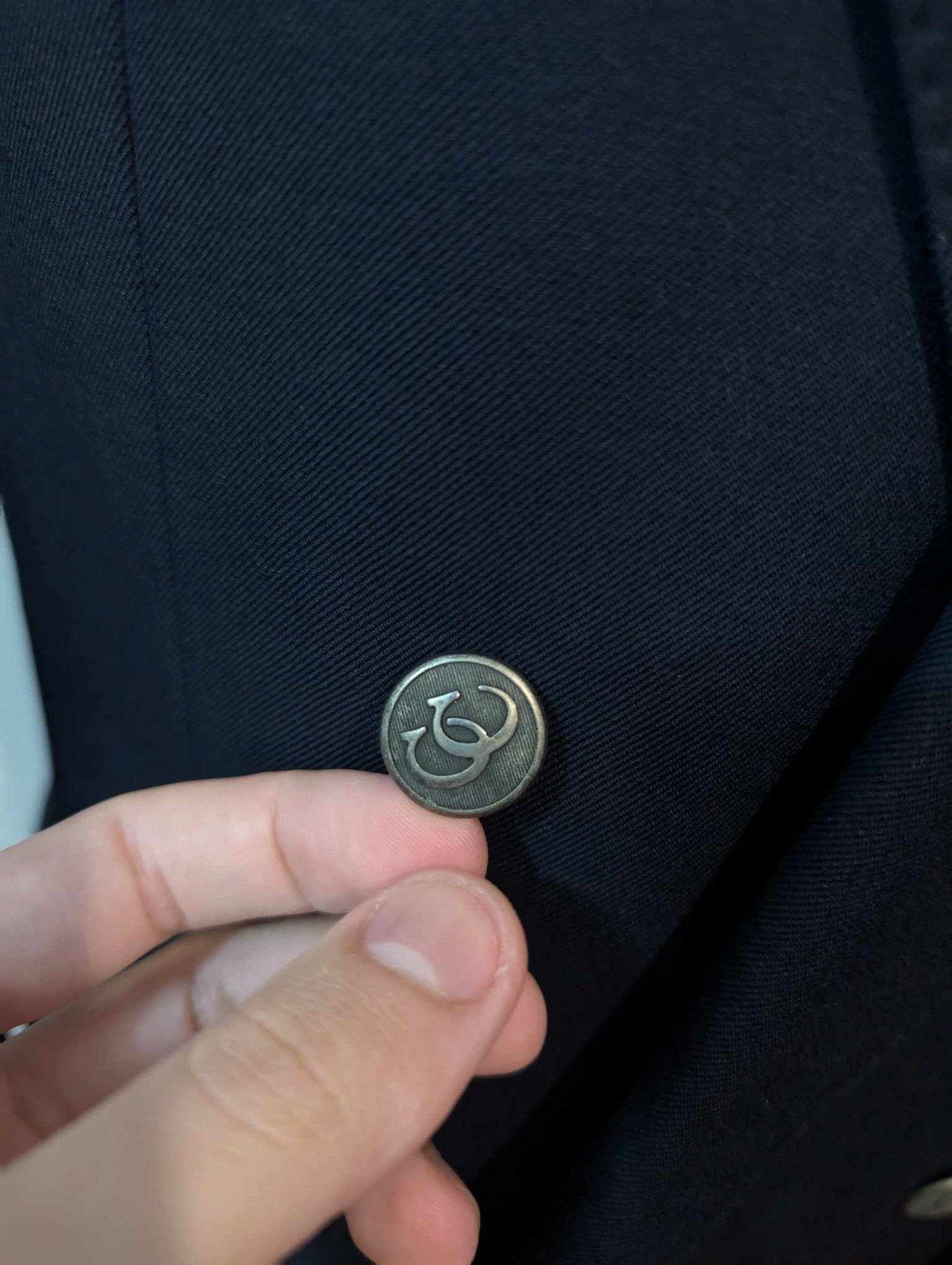 Fantastique veste croisée en laine