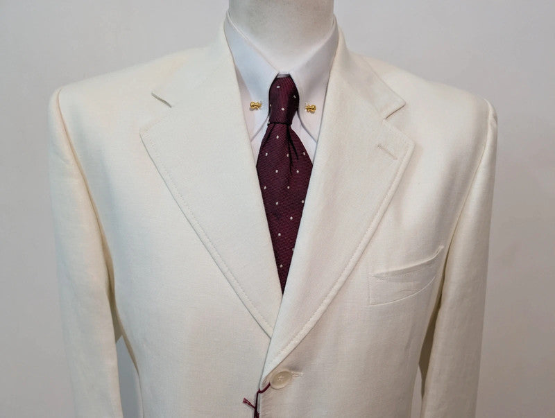 Angelique white linen costume