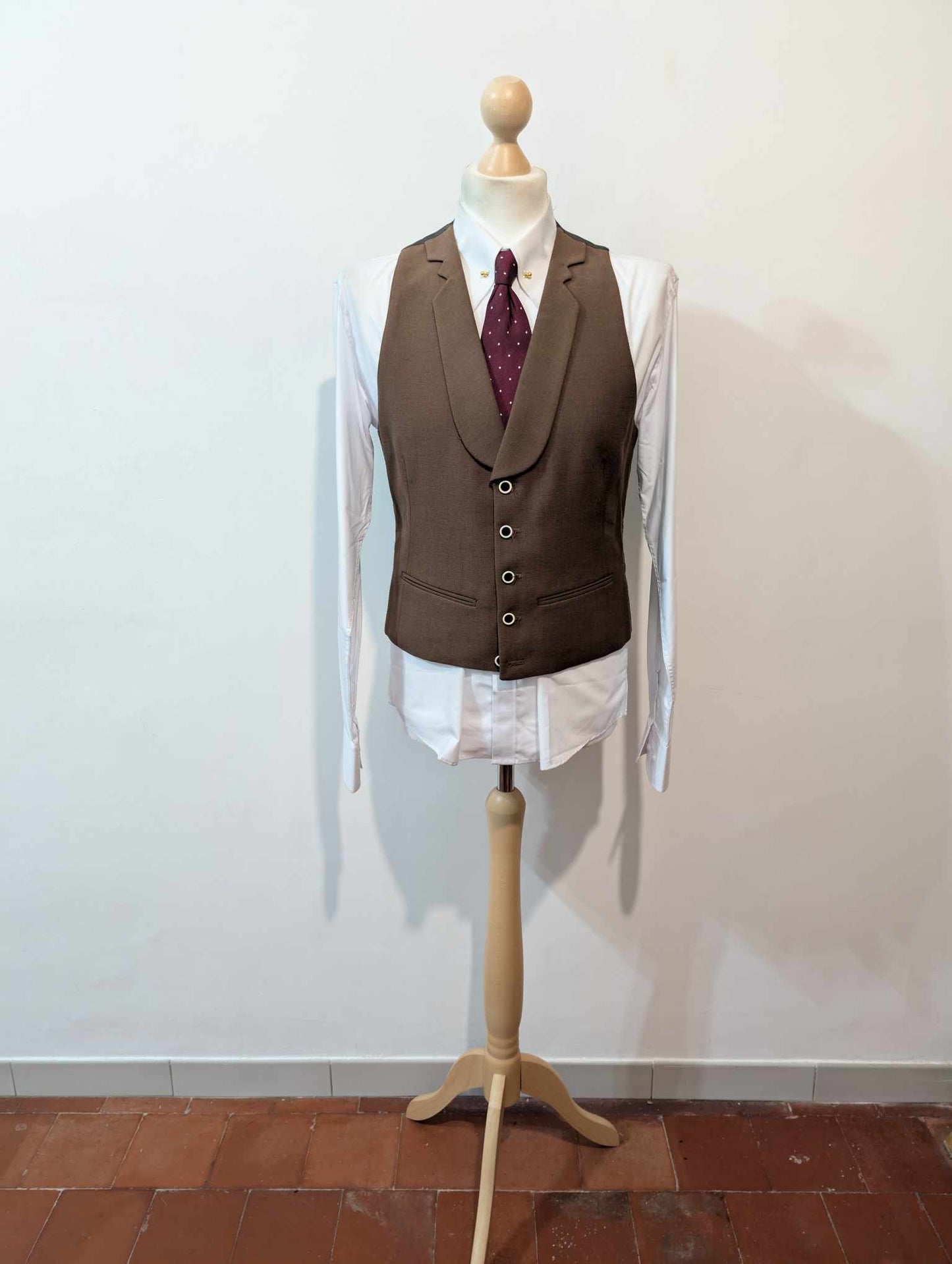 Fantastique costume 3 pièces marron