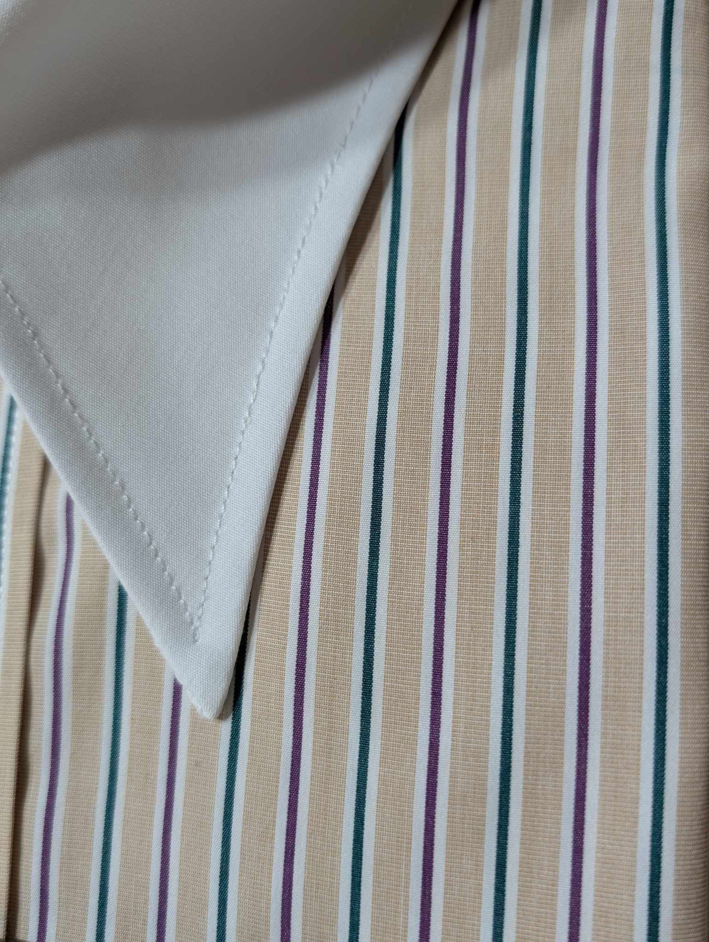 Chemise Winchester à rayures col en pointe