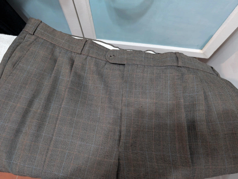 Géant costume croisé en laine