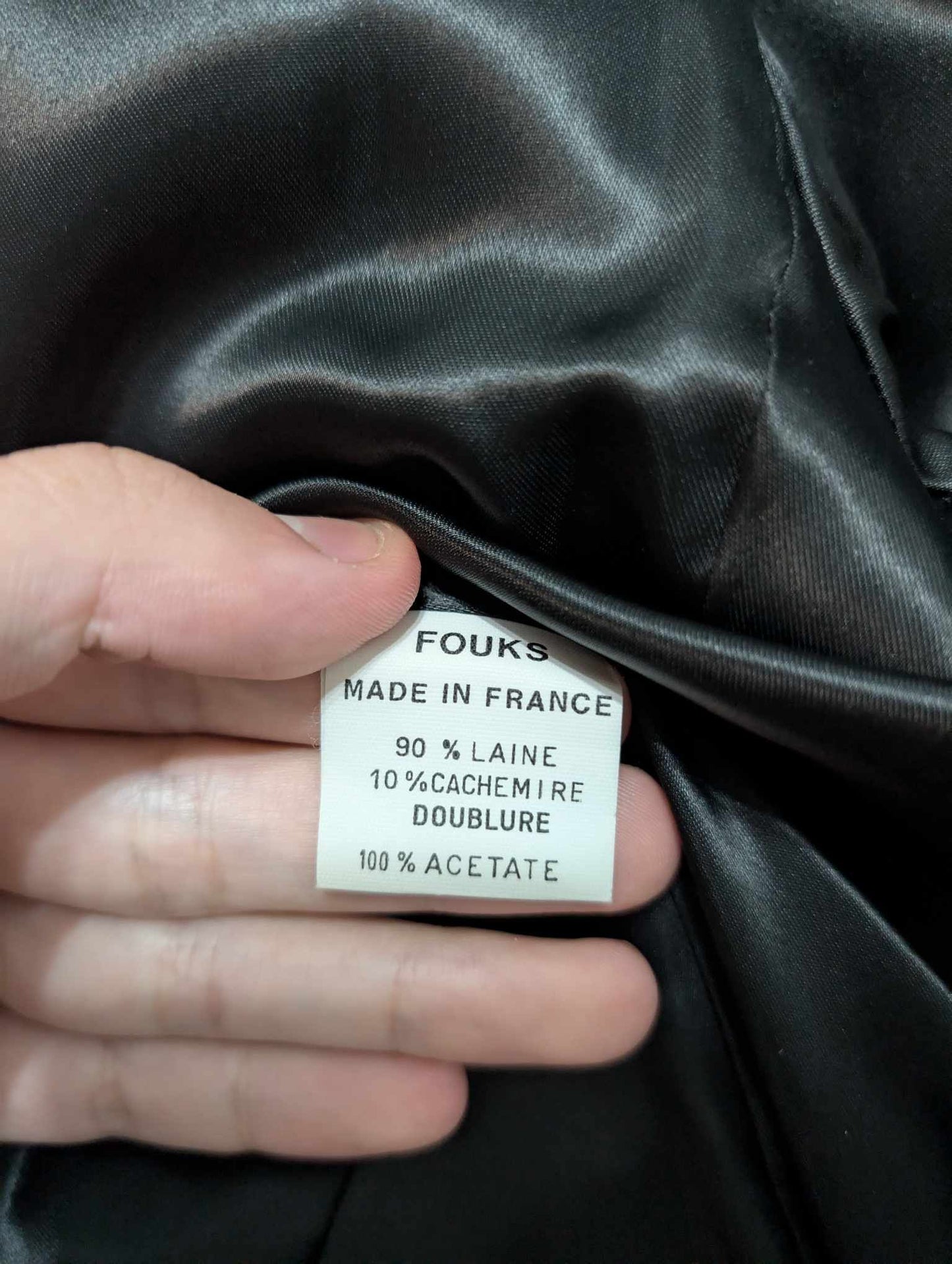 Incroyable manteau croisé femme
