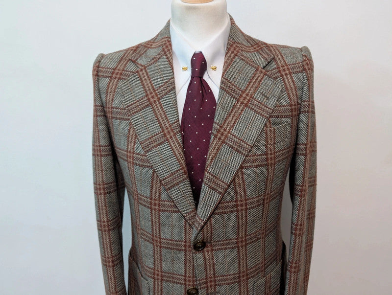 Fabelhafte karierte Tweedjacke