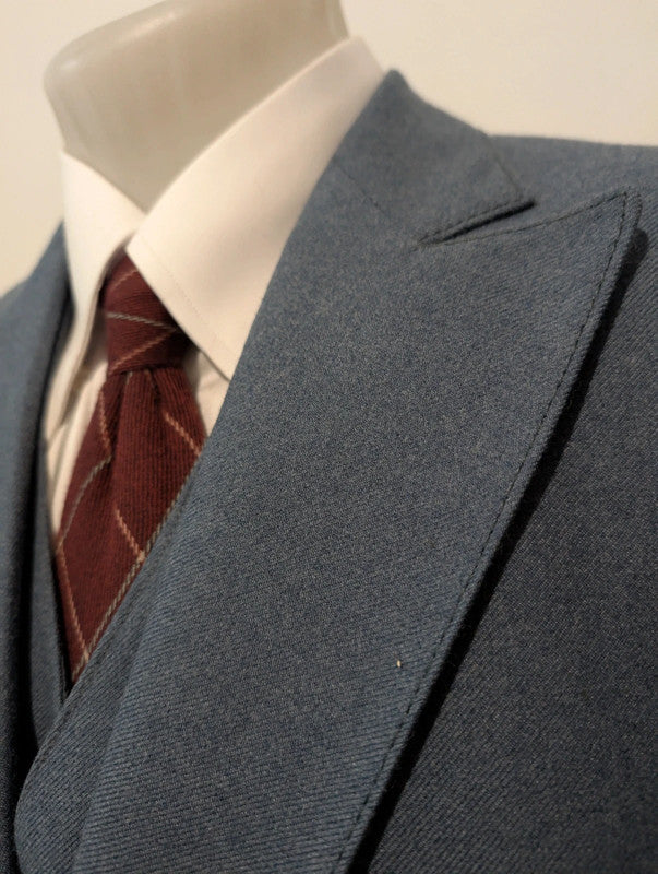 Mystérieux costume 3 piece en flanelle lourde