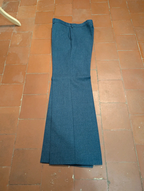 Élégant costume 3 pièces en flanelle