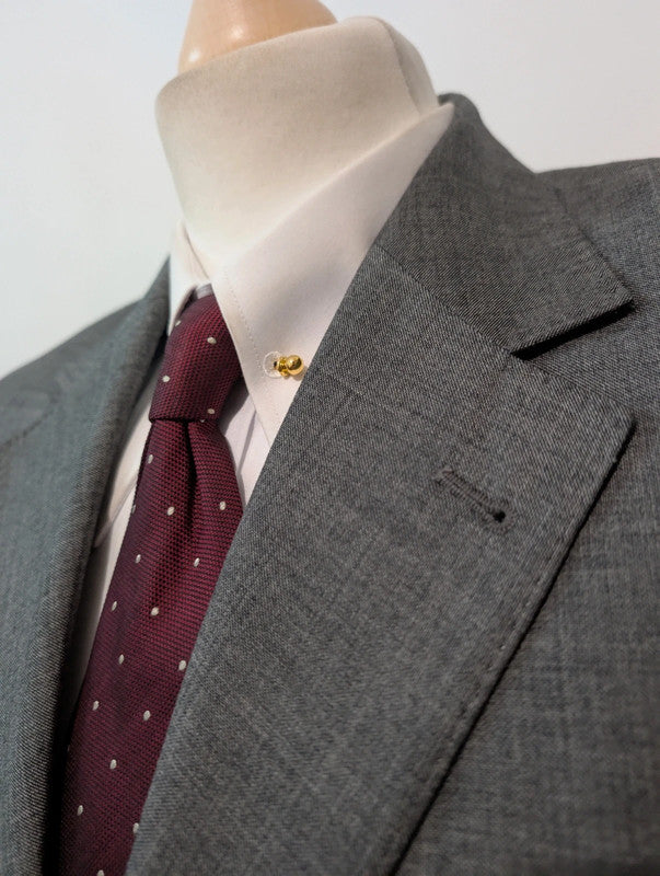 Classique costume gris en laine