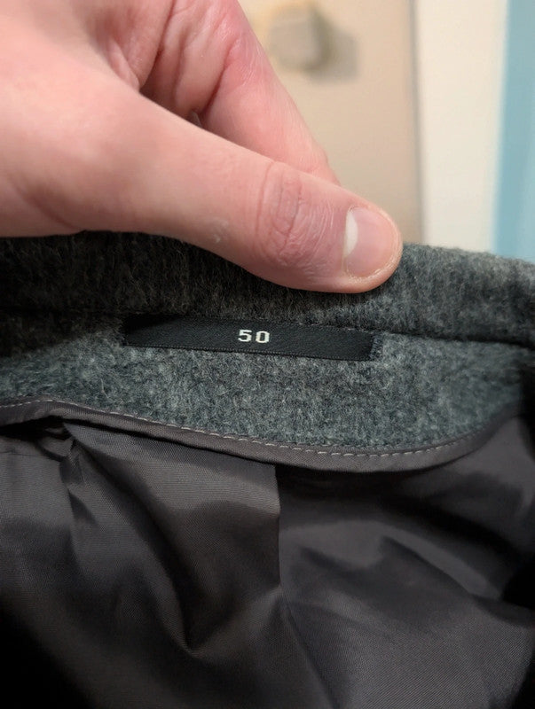 Élégant loden gris en laine