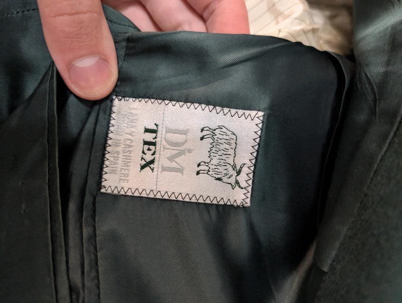 Schöne grüne Flanelljacke