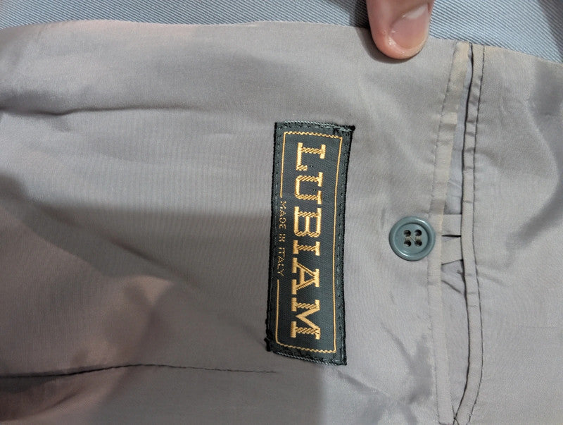 Classique veste grise en laine