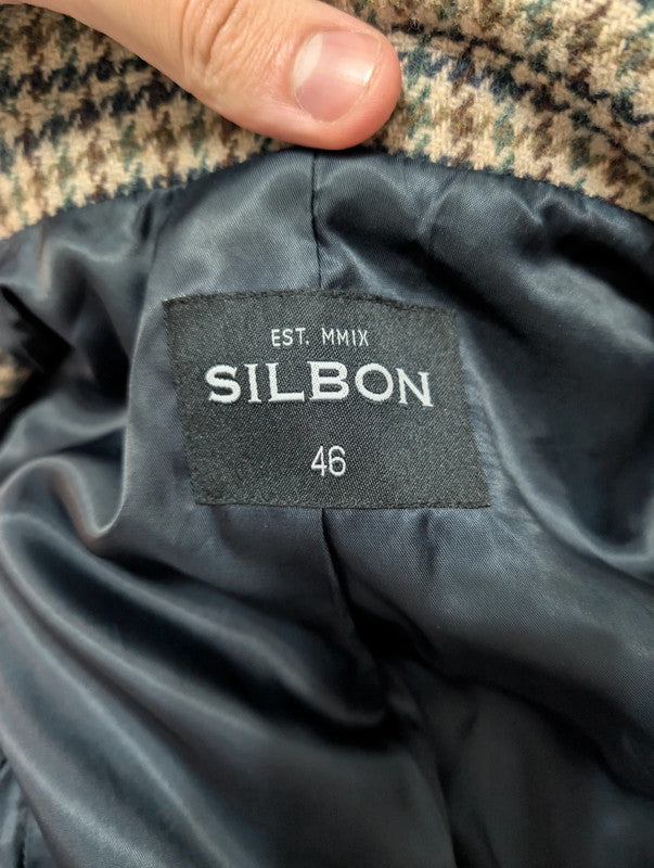 Agréable manteau polo coat en tweed