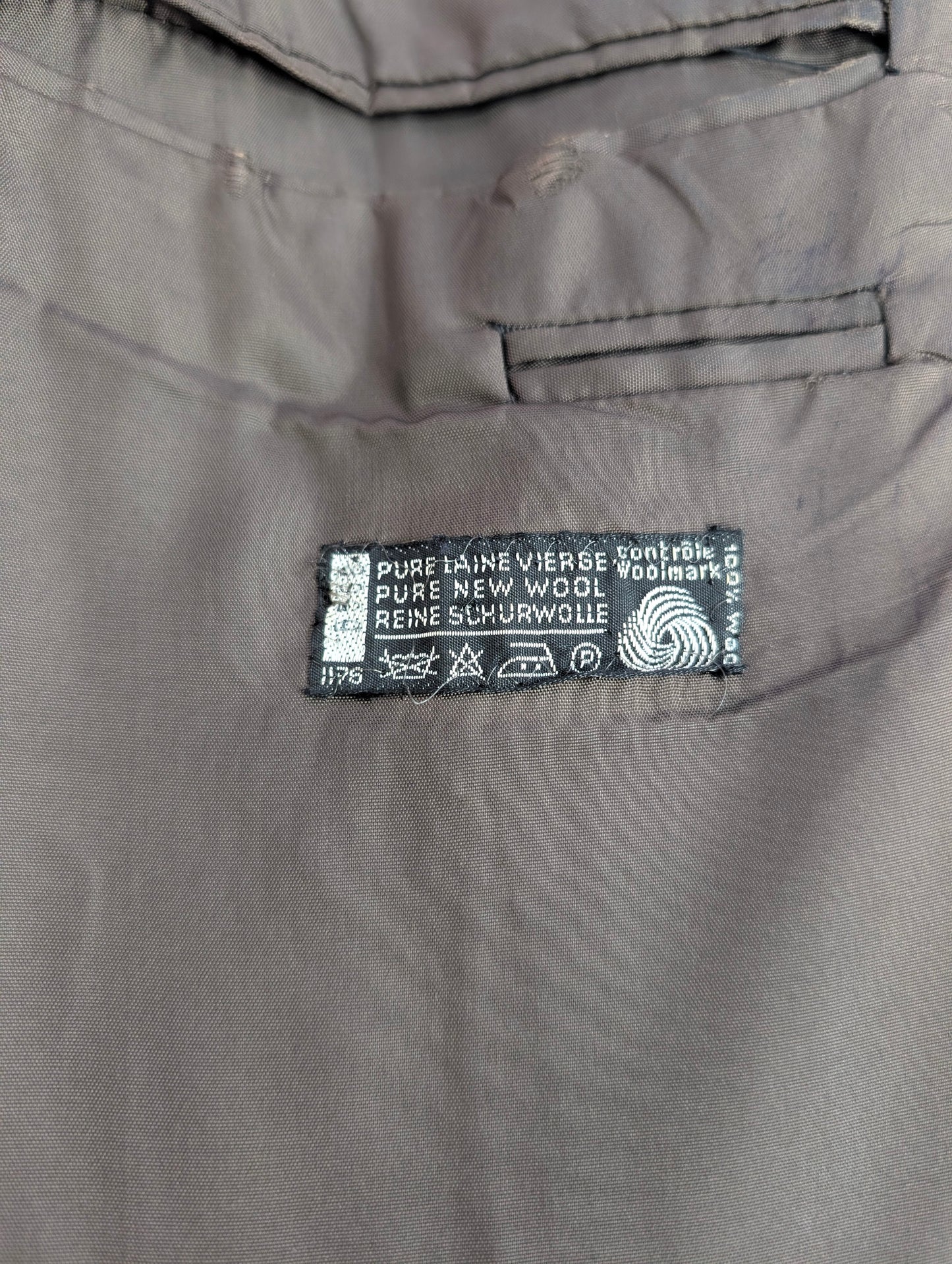 Veste marron en laine épaisse