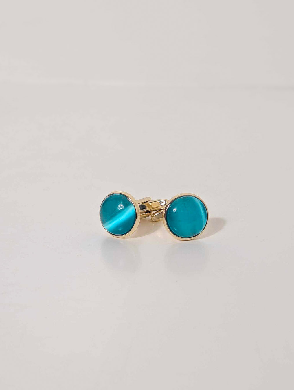 Light Sapphire Blue Vintage Cufflinks