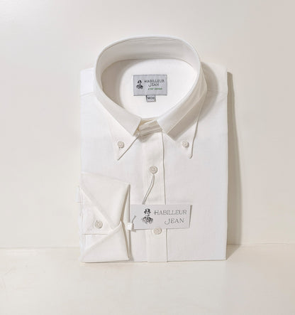 White Oxford OCBD Shirt