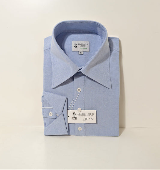 Blue Oxford Popover shirt