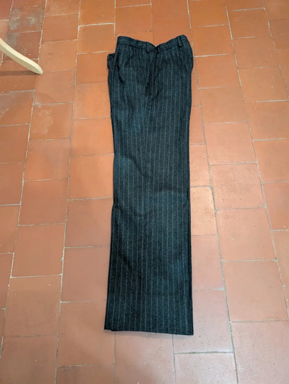 Effrayant costume chalkstripe en flanelle lourde