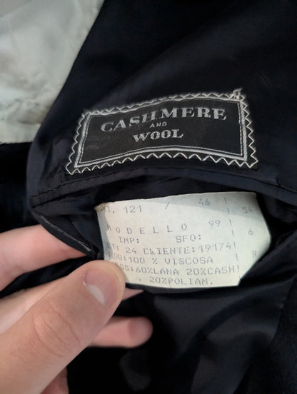 Géniale veste bleu marine en flanelle lourde