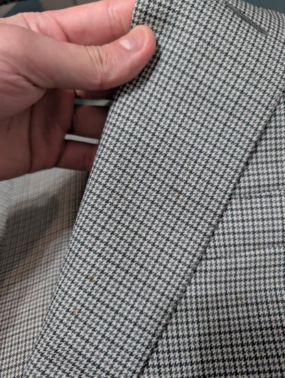 Eleganter 3-teiliger Anzug aus Hahnentritt