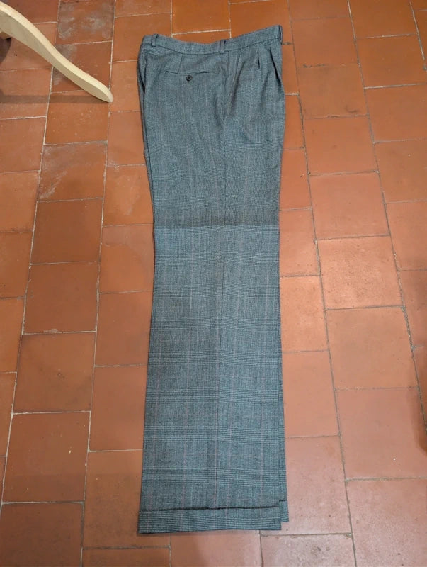 Magnifique costume croisé en flanelle