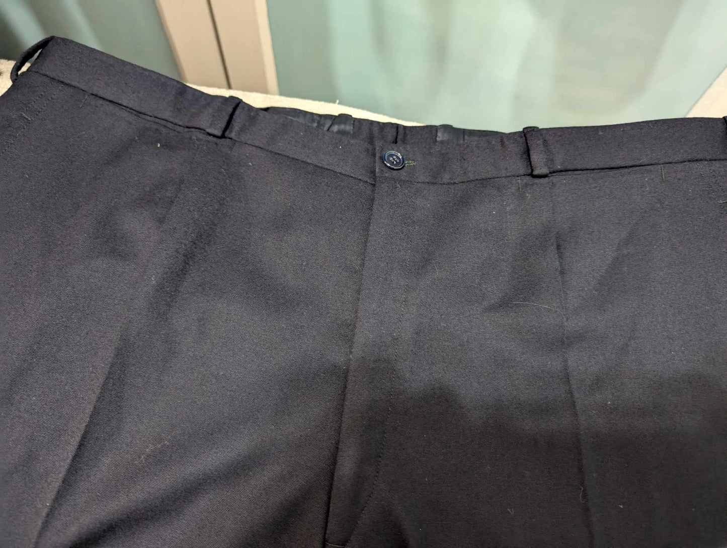 Fabuleux costume croisé en flanelle