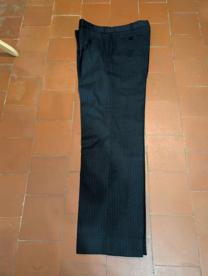 Légendaire costume croisé pinstripe en laine