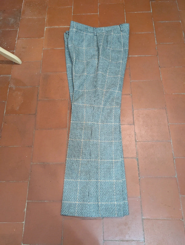 Exceptionnel costume a carreaux en laine