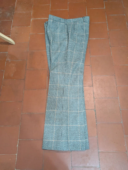 Exceptionnel costume a carreaux en laine