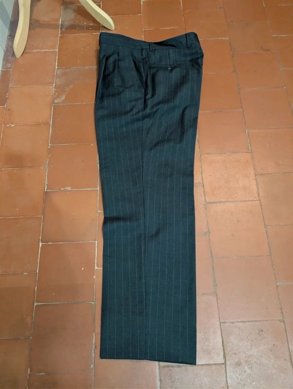 Dazzling wool pinstripe suit