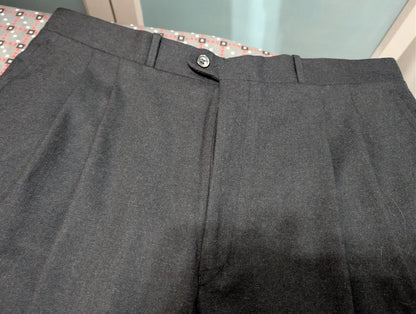 Fabuleux costume croisé gris en laine