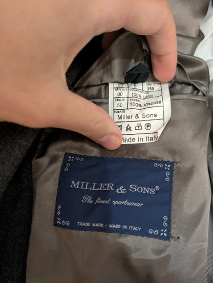 Génial manteau gris en laine