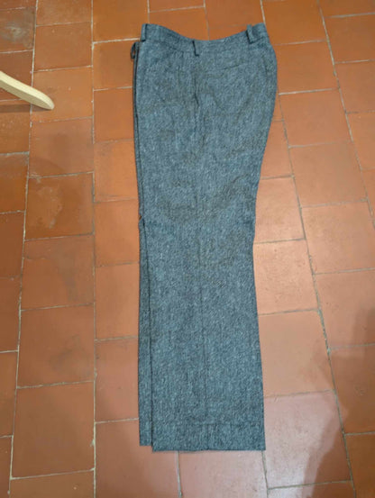 Rarissime costume gris en tweed