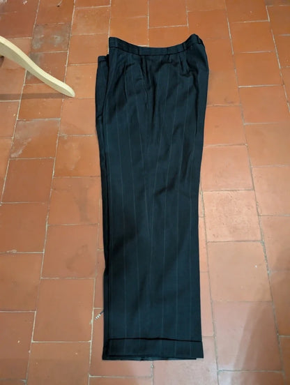 Effroyable costume croisé chalkstripe en laine