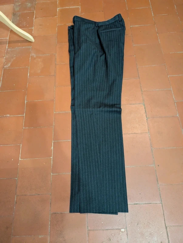 Terrifiant costume pinstripe en flanelle