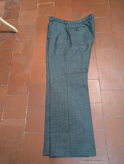 Classique costume 3 pièces gris en laine