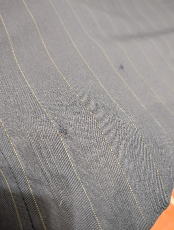 Terrible pinstripe double-breasted suit