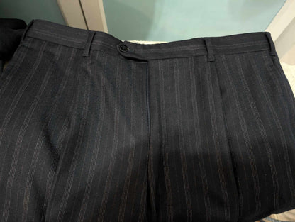 Fabuleux costume pinstripe en laine