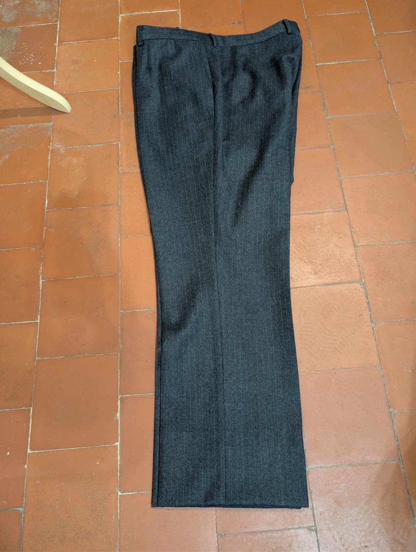 Magnifique costume pinstripe en flanelle