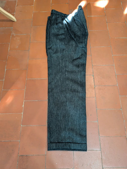 Magnifique costume croisé en tweed
