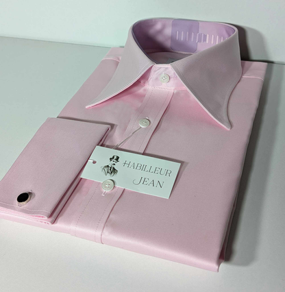 Chemise Rose français double retors