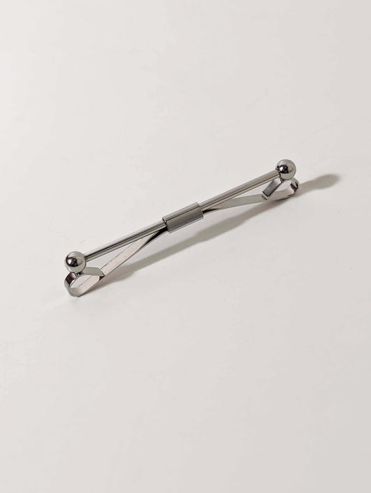 Vintage Collar Bar – Silver Plated Brass