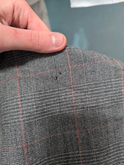 Magnifique costume croisé en flanelle